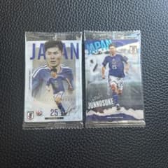 サッカー日本代表 鈴木淳之介選手 2枚セット ツインウエハース2026のサムネイル