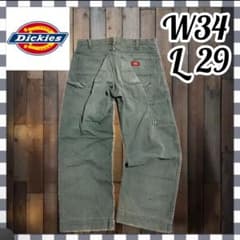 人気色】Dickies ディッキーズ ペインターパンツ ダック生地モス