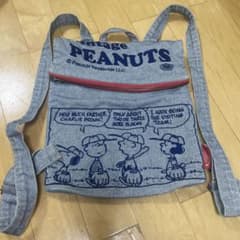 Vintage PEANUTS リュック デニム生地 - メルカリ
