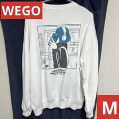 再度値下げ‼️‼️WEGO スウェットメンズレディース兼用 Mサイズのサムネイル