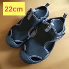 【22cm】TIGORA（ティゴラ）マリンシューズ ウォーターシューズ ブラックのサムネイル