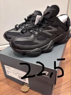5255/22.5) New Balance U9060 4SC ブラック - メルカリ