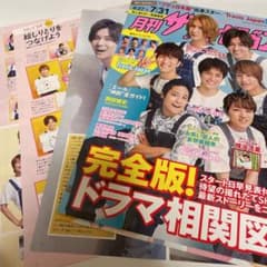 ジャニーズWEST 中間さん藤井さん 切り抜き（抜けあり）のサムネイル
