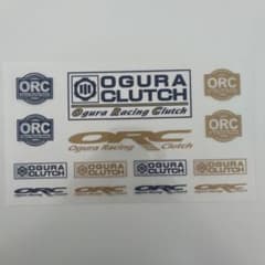ORC オグラレーシングクラッチ　ステッカーのサムネイル