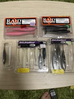 【シャッドテール】ワームセット【フルスイング 他】のサムネイル