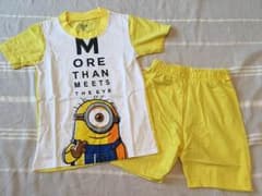 【新品】パジャマ4T(100)ミニオンズ♡のサムネイル
