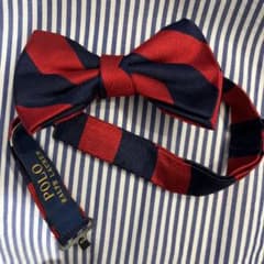 POLO RALPH LAUREN ラルフローレン　蝶ネクタイ　赤ネイビーのサムネイル