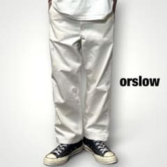 orslowフレンチワークパンツ ペイント ペンキ 一点物 ユニセックス