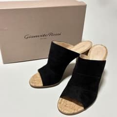 Gianvito Rossi ジャンヴィトロッシ コルク サンダル ミュール - メルカリ