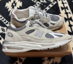 New Balance M991LG2 グレー スニーカー 26.5センチ - メルカリ