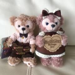 ダッフィー シェリーメイ　ぬいぐるみバッチのサムネイル