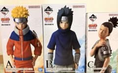 마루*3님 이치 반 쿠지 NARUTO 나카노시 시험편 ABC상 3종 세트