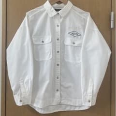ROSE BUD 長袖シャツ ホワイト　刺繍ミリタリープリントフリーサイズのサムネイル