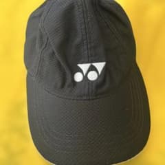 YONEX スポーツキャップ ブラックのサムネイル