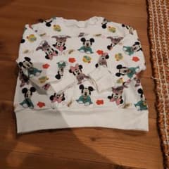Disney ミッキー ミニー トレーナー 100のサムネイル