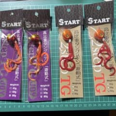 タングステン　START 2step TG 80g タイラバ 4個セットのサムネイル