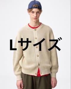 GU 目黒蓮 リリヤーンクルーネックカーディガン - メルカリ