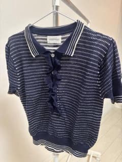 TSUMORI CHISATO 半袖ニット ポロシャツのサムネイル