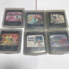 ゲームギア用ソフト　7枚セットのサムネイル
