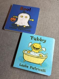 Leslie Patricelli ボードブック 2冊Boo! Tubby 英語 - メルカリ