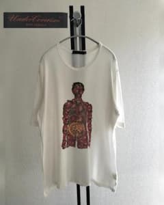 アンダーカバー05SS/BUT期/イチゴ人体模型Tシャツ/3/ゆったり 