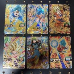 ドラゴンボールヒーローズ カード 6枚セットのサムネイル