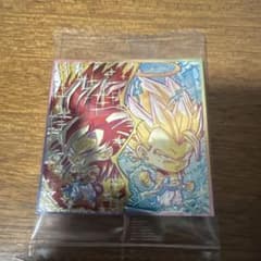 ドラゴンボール 戦士シールウエハース超 天下一Rゴジータおまけ付きのサムネイル