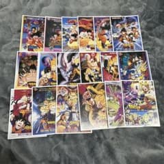 ドラゴンボールZ 神と神 DVD特典 劇場版18作品ポストカードセット