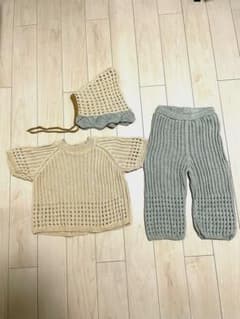 MABLI ベビーニット　セットアップ3点　2Yのサムネイル