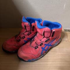 ASICS 安全靴 レッド/ブルー 限定色のサムネイル