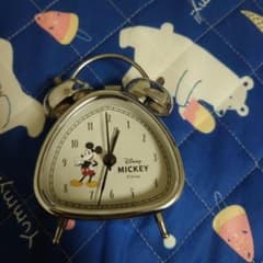 Disney MICKEY 탁상 시계 알람 시계
