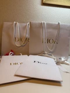 DIOR ホワイトショッパー、リボン（3/4）付きのサムネイル