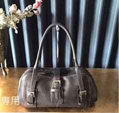 LOEWE(ロエベ) レザーハンドバッグ「センダ」(ダークブラウン) 肩掛け可のサムネイル