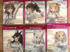 ホロライブEXPO 1期ゲマズ色紙6枚セットのサムネイル