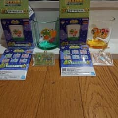 이치 반 쿠지 케로로 군조 글라스 아크릴 매력 세트