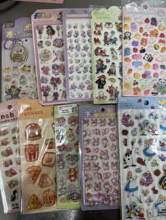 キャラクターシール 10点セット まとめ売りのサムネイル