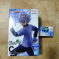 一番くじ HUNTER×HUNTER C賞 キルア フィギュア I賞 金粉少女 - メルカリ