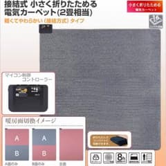 電気カーペット  未使用のサムネイル