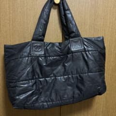 オールドCHANEL コココクーン ブラックトートバッグ - メルカリ