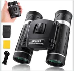 新品　双眼鏡 600x25 高倍率 コンパクト 軽量