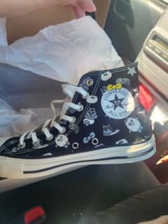 CONVERSE おぱんちゅうさぎ ハイカットスニーカー２５センチ