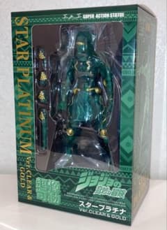WF 2025 夏 ジョジョ 超像可動 スタープラチナ クリア&ゴールド