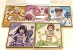 【新品未開封】 前橋ウィッチーズ クリア色紙 チアリーダーver. 5種セットのサムネイル