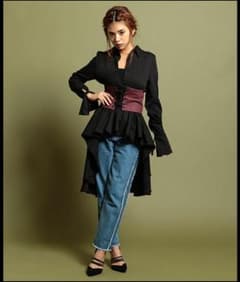 SPIRALGIRL バックロングシャツのサムネイル