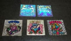 ロッテ 旧ビックリマンヘッド 5枚セットのサムネイル