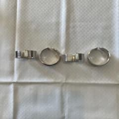 シルバー ナプキンリング YUKIWA SILVER4個セット - メルカリ
