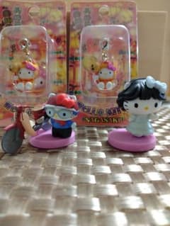 ハローキティ 長崎限定 ストラップ フィギュア セット - メルカリ