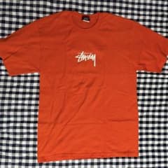 Stussy Tシャツ オレンジ ステューシーのサムネイル