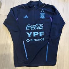 アルゼンチン代表 adidas ジャージ ネイビー フルスポンサー - メルカリ