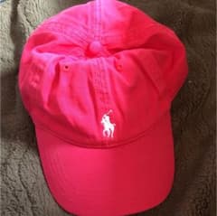 キャップ☆ショッキングピンク☆POLO☆ラルフローレンのサムネイル